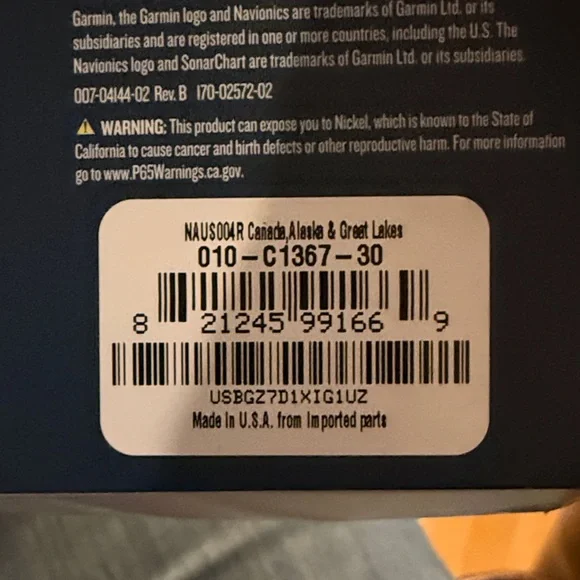 Navionics+ Cartography for Canada, Alaska & Great Lakes - Picture 5 of 5